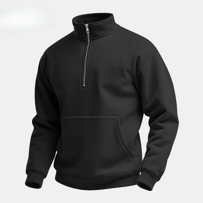 Sweat-shirt demi-zip pour homme (déstockage)