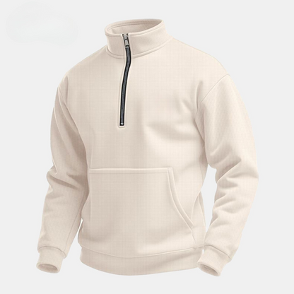 Sweat-shirt demi-zip pour homme (déstockage)